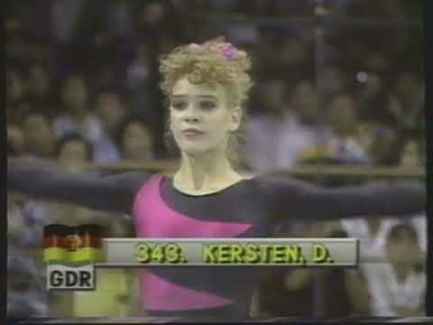 Dagmar Kersten (GDR) - Olympics 1988 - Uneven Bars Final