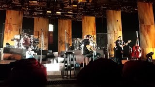 The BossHoss-Leuchtturm-Soundcheck Hannover