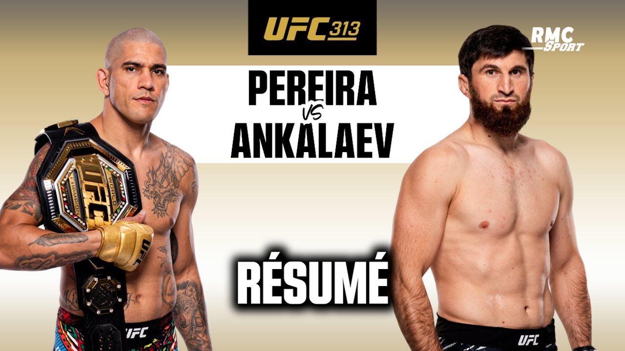 Résumé UFC 313 : Pereira vs Ankalaev, le Brésilien est-il toujours le roi des -93kg ?