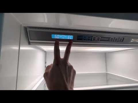Diagnostic mode and temperature logs on 600 & 700 series Sub-Zero Refrigerators