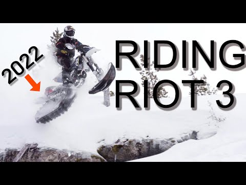 Riding 2022 RIOT 3 w/ Timbersled's R&D Team