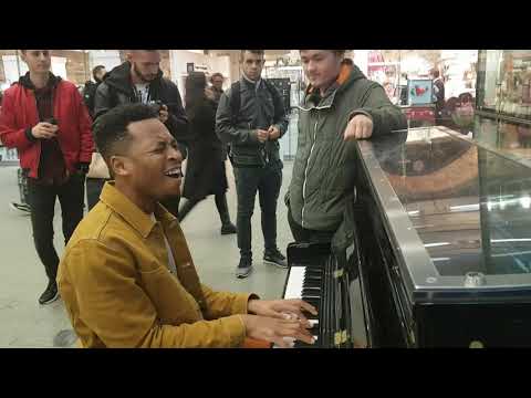 My Cherie Amour (Stevie Wonder) by Kevin Ross at St Pancras International Station London