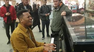 My Cherie Amour (Stevie Wonder) by Kevin Ross at St Pancras International Station London