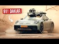 Driften door het zand met de Porsche 911 Dakar!