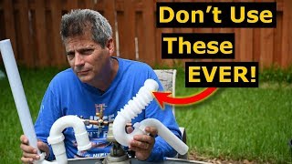 4 Plumbing Parts/Tools You Should NEVER Use. NO Plumbing Fails