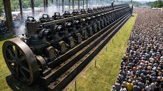 How 100-Year-Old Diesel Engines Still Run Today. Antique Engines and Vintage Machinery Documentary