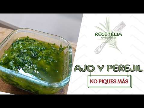 🧄 AJO Y PEREJIL (No piques más) 🌿