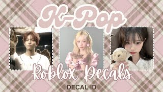 Cute K-POP 🤍 ROBLOX decals/decal ID 🍓 (Bloxburg/Royale High Journal)