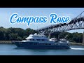 Yacht Compass Rose transits the Cape Cod Canal 8/2/25