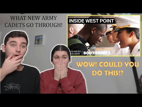 British Couple Reacts to What New Army Cadets Go Through On Their First Day At West Point