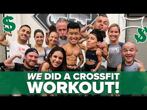 Powerlifters & Bodybuilders Do BRUTAL CROSSFIT WORKOUT Ft. Dana Linn Bailey, Stefi Cohen & Bart Kwan