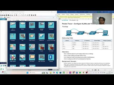 TA PJK3 - 3.4.6-packet-tracer - -configure-vlans-and-trunking - -physical-mode