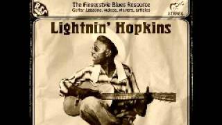Lightnin' Hopkins - Black Cat Blues
