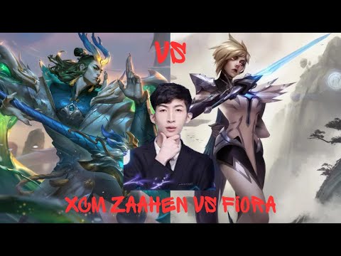 Xiao Chao Meng Zaahen vs Fiora (Master) — Top Lane Outplays