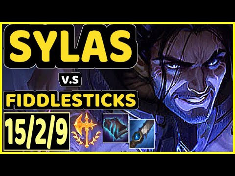 CAEDREL (SYLAS) vs FIDDLESTICKS - 15/2/9 KDA JUNGLE CHALLENGER GAMEPLAY - EUW