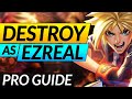 The ULTIMATE EZREAL Guide - SECRET Tricks, Combos and Builds YOU NEED - LoL Challenger ADC Tips