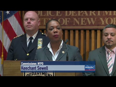 NYC Mayor Eric Adams & NYPD Commissioner Keechant Sewell Make New Announcement