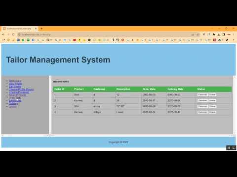 Tailor Management in PHP Application Projects