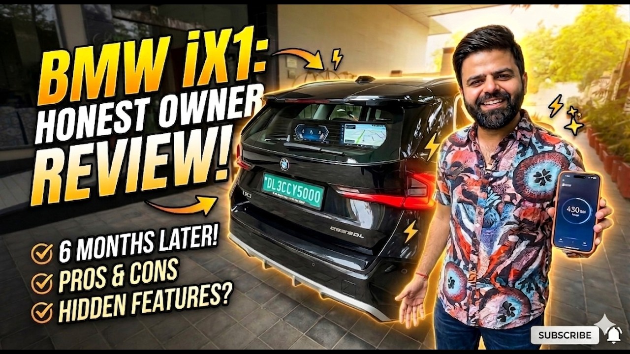 Left the Fortuner worth Rs 55 lakh and bought this BMW IX1, that too an EV. Honest Ownership Expe...