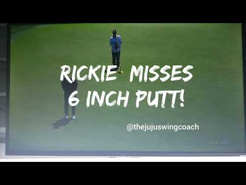 Rickie Fowler Misses 6 Inch Putt