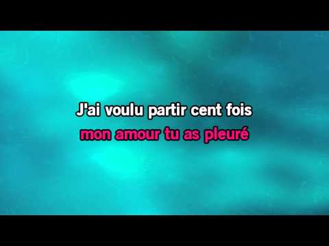 Karaoké Rien qu'une larme - Mike Brant *