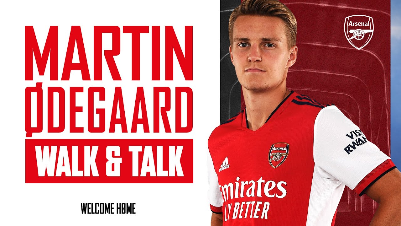 'It feels like it's meant to be!' - Martin Ødegaard - Walk & Talk Interview