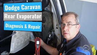 Dodge Caravan No AC Leaking Rear Evaporator
