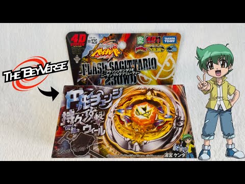 Beyblade Flash Sagittario 230WD Unboxing & Review From TheBeyVerse.com BEYBLADE METAL FIGHT!!!