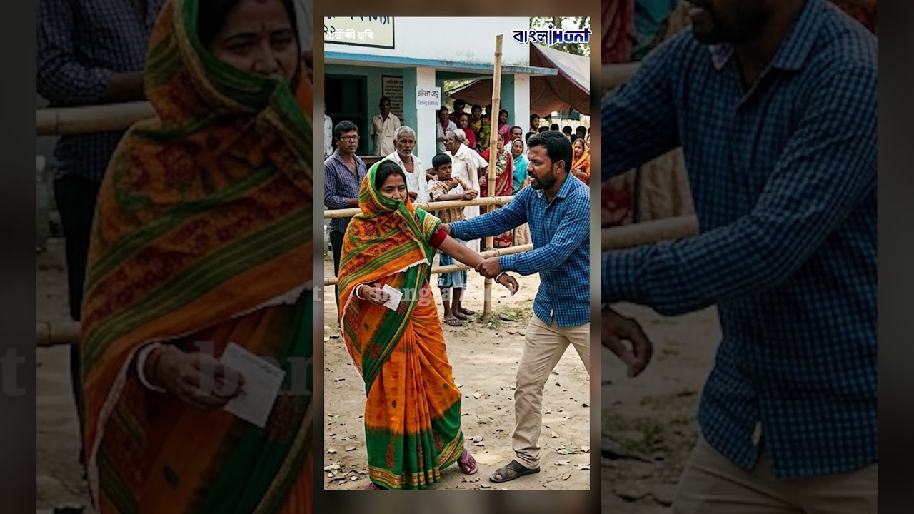 তক্কে তক্কে বসে ছিলেন, ২ বছর আগে পালিয়ে যাওয়া বউ ভোট দিতে আসতেই খপাৎ করে ধরলেন!