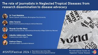 Journalism, science & Neglected Tropical Diseases: from research dissemination to advocacy