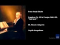 Franz Joseph Haydn, Symphony No. 101 in D major, Hob.I:101, "The Clock"*, III. Menuet: Allegretto