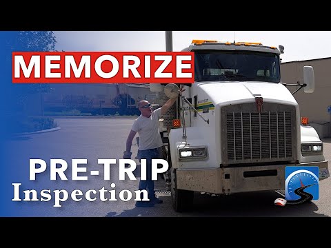 Part of a video titled 5 Tips to Memorize the CDL Pre Trip Inspection - YouTube