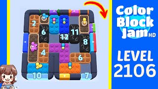 Color Block Jam Level 2106 Solution