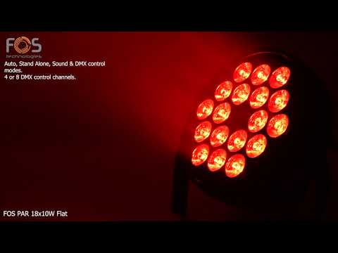 Spot de lumină Par 18x10w FLAT