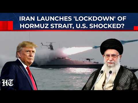 Iran Launches 'Lockdown' Of Key Oil Route Hormuz Strait ...