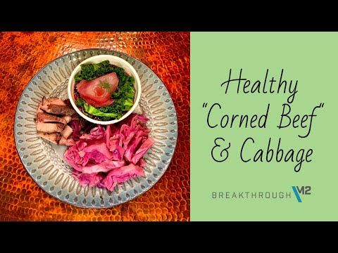 Healthy "Corned Beef" & Cabbage ☘️