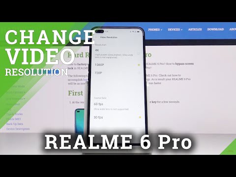How to Change Video Resolution in Realme 6 Pro – Video Quality