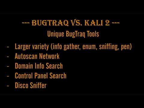 Ethical Hacking - Kali 2 vs. BugTraq