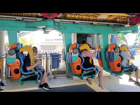 Front row point of view footage of Steel Venom