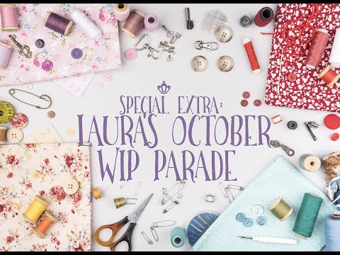 The Pattern Queens Special Extra: Laura's October WIP Parade