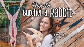 How to Butcher a Rabbit - Details + Tips & Tricks | Creme d