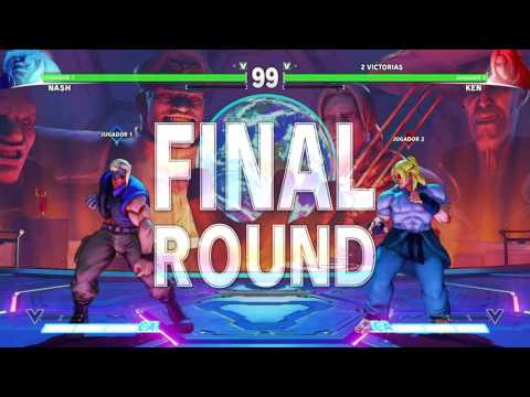 STREET FIGHTER V Friendmach Daniel Kandy(Nash) vs Wero Asamiya(ken) part 1