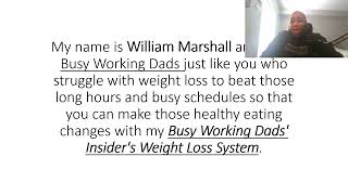 Attention Busy Working Dads!