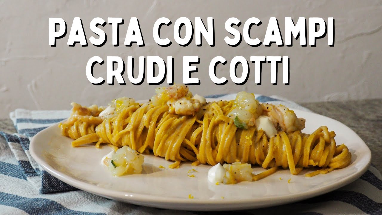 SCAMPI: pulirli e fare gli SPAGHETTI AGLI SCAMPI, facili e spettacolari