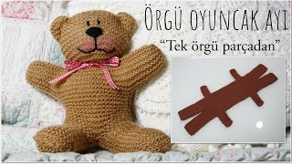 örgü oyuncak ayı /örgü modelleri / çocuklar için örgü oyuncak / Figen Ararat