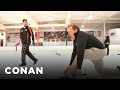 Andy Joins A Curling Team CONAN On TBS