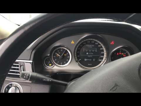 Cold start Mercedes E220 CDI W212 -5 Celcius