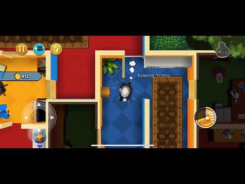 Robbery Bob: CHAPTER 8 - BONUS Level 9 , 100% iOS/Android Walkthrough