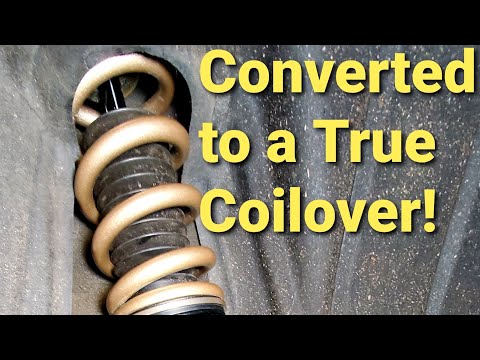 Converting My Lexus GS350 BC Coilover To A True Coils