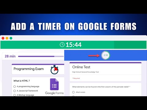 How to Add a Timer on Google Forms 2026 - Best Google Form Timer